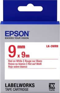 Epson Epson Epson Label Cartridge Standard LK-3WRN Red/White 9mm (9m) 1