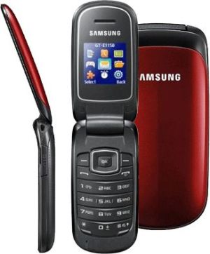 Telefon komórkowy Samsung GT-E1150I Czerwony 2