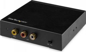 System przekazu sygnału AV StarTech StarTech HDMI TO RCA CONVERTER BOX/WITH AUDIO-COMPOSITE VID ADAPTER 1