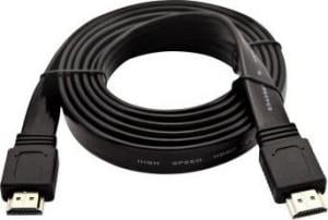 Kabel V7 HDMI - HDMI 2m czarny (V7HDMI4FL-02M-BK-1E) 1