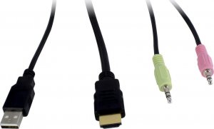Przełącznik Inter-Tech Intertech IPC KVM SWITCH AS-22HA HDMI/METAL IN 8