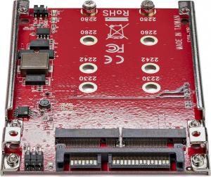 Kieszeń StarTech 2.5" SATA - 2x M.2 SATA RAID (S322M225R) 2