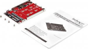 Kieszeń StarTech 2.5" SATA - 2x M.2 SATA RAID (S322M225R) 3