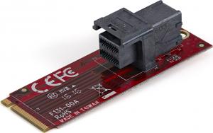 Kontroler StarTech M.2 PCIe - SFF-8643 (M2E4SFF8643) 1
