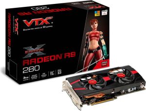 Karta graficzna Vertex3D Radeon R9 280 3GB GDDR5 (384 Bit) miniDP HDMI DVI (3GBD5-2DHXE) 2