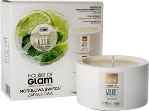 House of Glam Modułowa Świeca zapachowa Calabrian Mojito 200g (987348) 1
