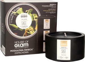 House of Glam Świeca zapachowa Oak Moss Sage 200g 1