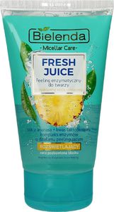 Bielenda Fresh Juice Peeling enzymatyczny rozświetlający z wodą cytrusową 150 g 1