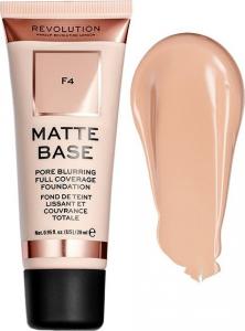 Makeup Revolution Matte Base Fundation F4 28ml 1