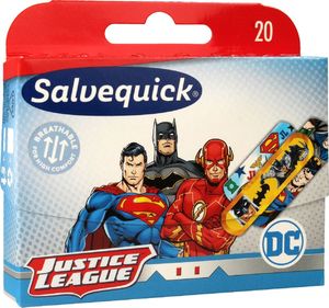 Salvequick  Salvequick Plastry Justice League 1op.-20szt 1