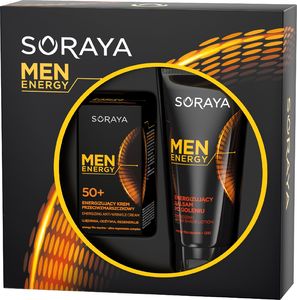 Soraya Soraya Zestaw prezentowy Men Energy ( krem 50+ 50ml+balsam po goleniu 150ml) 1