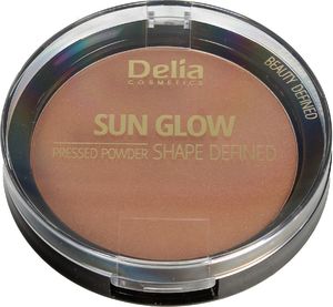 Delia Shape Defined Sun Glow Puder prasowany brązujący nr 401 Blonde 9g 1