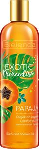 Bielenda Olejek do kąpieli Exotic Paradise Papaja 400ml 1