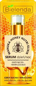 Bielenda Serum do twarzy Manuka Honey Nutri Elixir odżywczo-nawilżające 30g 1