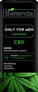 Bielenda Only for Men Cannabis CBD Krem regenerująco-kojący 50ml 1