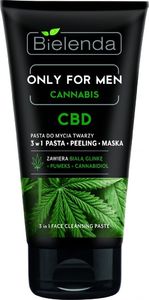 Bielenda Pasta do mycia twarzy Only for Men Cannabis CBD 3w1 150g 1