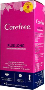 Carefree Carefree Plus Long Light Scent Wkładki higieniczne 1op.-40szt 1