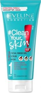 Eveline Żel do mycia twarzy #Clean Your Skin 3w1 200ml 1