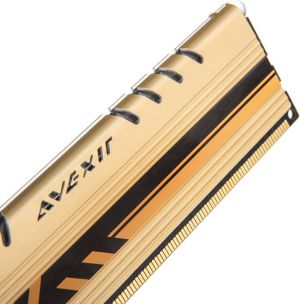 Pamięć Avexir Core Series, DDR3, 32 GB, 2400MHz, CL11 (Core GOLD - White LED - DDR3-2400 - CL11 - 32 GB - AVD3U24001108G-4CAW) 3
