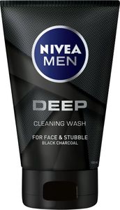Nivea Żel do mycia twarzy i zarostu Deep NEW 1