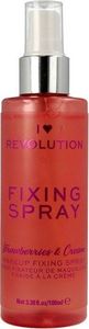 Makeup Revolution Mgiełka utrwalająca Fixing Spray Strawberries & Cream 100 ml 1