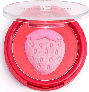 Makeup Revolution I HEART MAKEUP Roz Fruity Blusher Strawberry 1