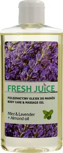 Fresh Juice Pielęgnacyjny Olejek do masażu Mint & Lavender+Almond Oil 150ml 1