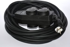 Hilark Przedłużacz wzmocniony 3x2,5 100m ROZGAŁĘŹNIK 3