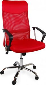 Krzesło biurowe Giosedio BSX001 Czerwone 1