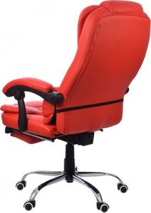 Krzesło biurowe Giosedio FBK001 Czerwone 4