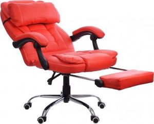 Krzesło biurowe Giosedio FBK001 Czerwone 5