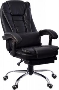 Krzesło biurowe Giosedio FBK004W Czarne 1
