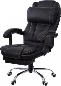 Krzesło biurowe Giosedio FBK004W Czarne 2