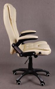 Krzesło biurowe Giosedio BSB005M Beżowe 2