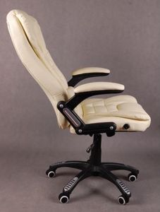 Krzesło biurowe Giosedio BSB005M Beżowe 3