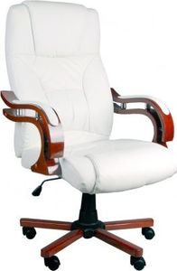 Krzesło biurowe Giosedio Białe 1