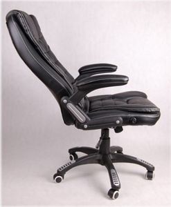 Krzesło biurowe Giosedio BSB004W Czarne 2