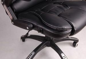 Krzesło biurowe Giosedio BSB004W Czarne 3