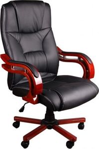 Krzesło biurowe Giosedio BSL004M Czarne 1