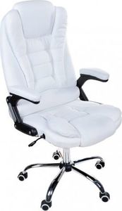 Krzesło biurowe Giosedio FBJ Białe 1