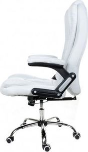 Krzesło biurowe Giosedio FBJ Białe 2