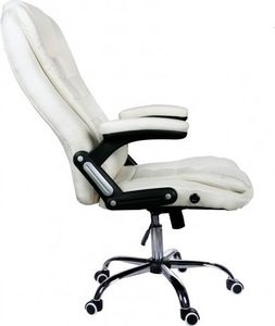 Krzesło biurowe Giosedio FBJ005 Beżowe 3