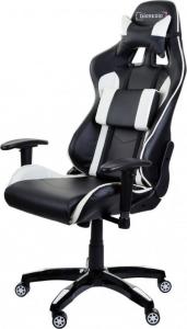 Fotel Giosedio GSA042 czarno-biały 4