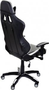 Fotel Giosedio GSA042 czarno-biały 5