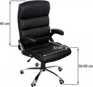 Krzesło biurowe Giosedio BSD001 Czerwone 6