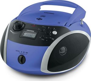 Radioodtwarzacz Grundig GRB 3000, a CD player (blue / silver, FM radio, CD-R / RW, Bluetooth) 1
