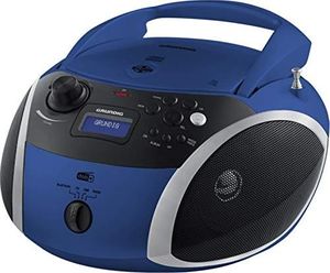 Radioodtwarzacz Grundig Grundig GRB 4000, a CD player (blue / silver, FM / DAB + radio, CD-R / RW, Bluetooth) 1