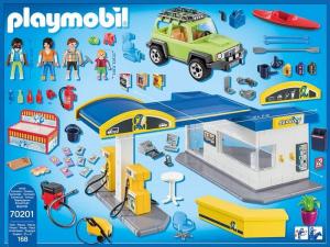 Playmobil Duża stacja benzynowa (70201) 2
