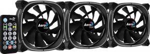 Wentylator Aerocool Astro 12 Pro 3-pack + HUB + Pilot (ACF3-AT10217.02) 4