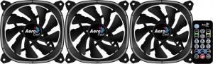 Wentylator Aerocool Astro 12 Pro 3-pack + HUB + Pilot (ACF3-AT10217.02) 6
